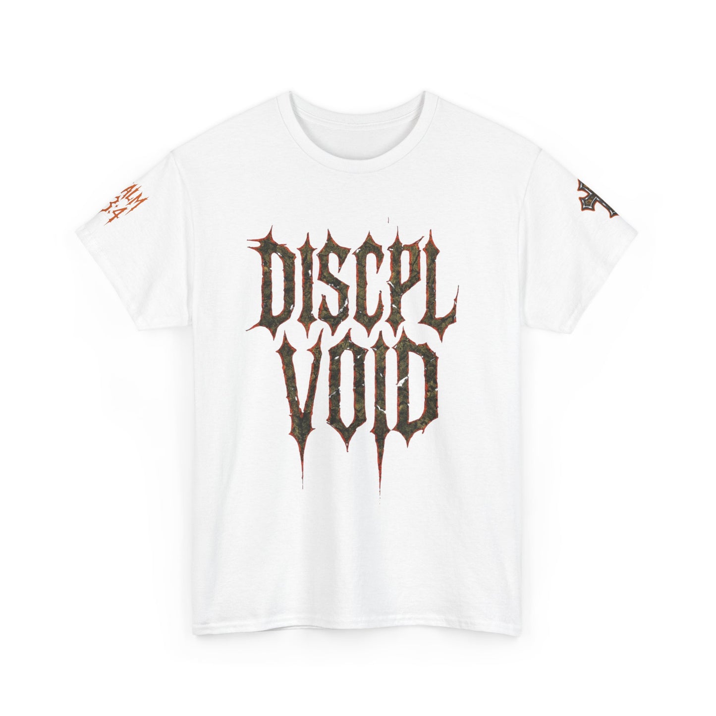 VOID SCRIPT Tee – Psalm 23:4 Edition White